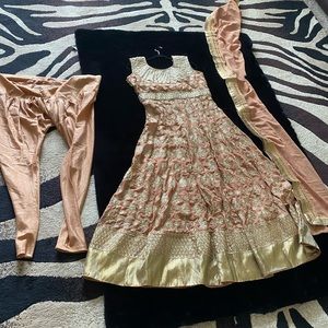 Beautiful brand new Indian Pakistani Anarkali suit dress